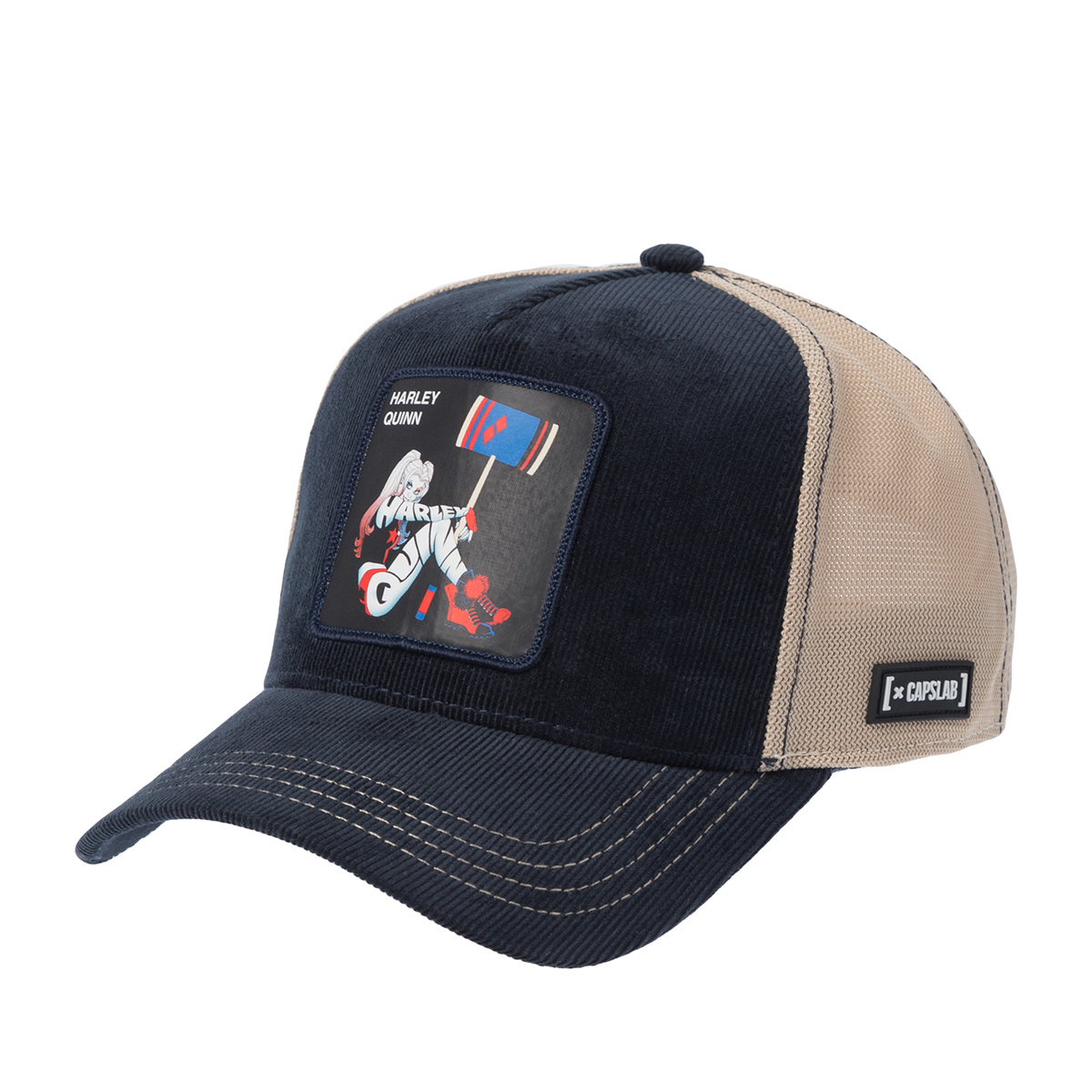 Бейсболка Capslab - DC Comics Harley Queen (navy)