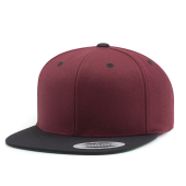 Бейсболка Flexfit - 6089MT Classic Snapback 2-Tone (maroon/black)