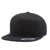 Бейсболка Flexfit - 6007 Classic 5 Panel Snapback (black/black)