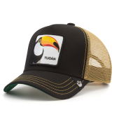 Бейсболка Goorin Brothers - Toucan Trucker (black/gold)