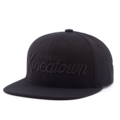 Бейсболка Hood - Koreatown Tonal 3D (black)