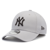 Бейсболка New Era - New York Yankees League Essential 9Forty Adjustable (grey/black)