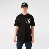 Футболка New Era - New York Yankees Logo Black T-Shirt