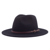 Шляпа Christys' - Crushable Safari (black)