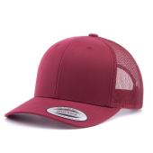 Бейсболка Flexfit - 6606 Retro Trucker (cranberry)