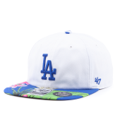 Бейсболка '47 Brand - Los Angeles Dodgers Hurley White Royal Paradise '47 Captain
