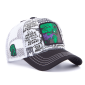 Бейсболка Capslab - Marvel Hulk (white)