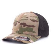 Бейсболка Flexfit - 6511MC MultiCam Classic Trucker  (camo/black)
