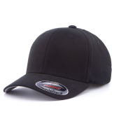 Бейсболка Flexfit - 6377 Brushed Twill Cap (black)