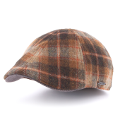 Кепка Stetson - Texas Lambswool Check (brown/biege)