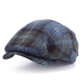 Кепка Stetson - Driver Cap Wool Check (blue/black)