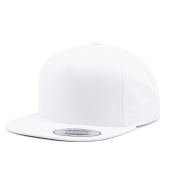 Бейсболка Flexfit - 6007 5 Panel Cotton Twill Snapback (white)