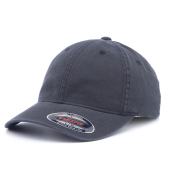 Бейсболка Flexfit - 6997 Garment Washed Cotton Dad Hat (black)
