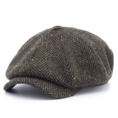 Кепка Wigens - Newsboy Retro Cap (dark green)