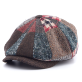 Кепка Stetson - Hatteras Patchwork (brown/grey)