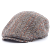 Кепка Stetson - Kent Harringbone Virgin Wool (brown)