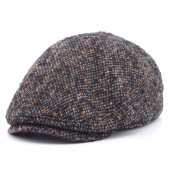 Кепка Stetson - Driver Cap Donegal Wool (brown/grey)