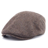 Кепка Lierys - Crester Wool Cashmere Ivy Flat Cap (dark brown)