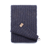 Шарф Stetson - Hantsport Donegal Wool Knit Scarf (navy)