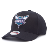 Бейсболка Mitchell & Ness - Charlotte Hornets Team Logo High Crown Classic Redline