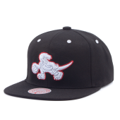 Бейсболка Mitchell & Ness - Toronto Raptors White Popz Snapback