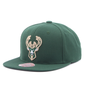 Бейсболка Mitchell & Ness - Milwaukee Bucks Team Ground 2.0 Snapback