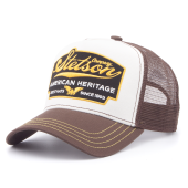 Бейсболка Stetson - American Heritage (white/brown)