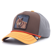 Бейсболка Goorin Brothers - Lone Wolf (brown)