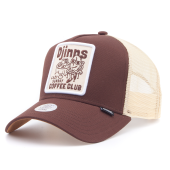 Бейсболка Djinns - HFT Coffee Club (dark brown)