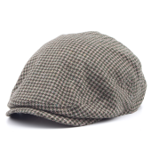 Кепка Stetson - Driver Cap Silk Houndstoth (dark green)