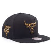 Бейсболка Mitchell & Ness - Chicago Bulls Day Snapback (black/gold)