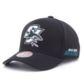 Бейсболка Mitchell & Ness - San Jose Sharks Icon Grail Pro Snapback