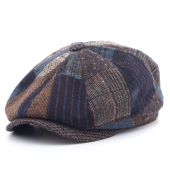 Кепка Stetson - Hatteras Patchwork (blue/grey)