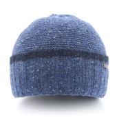 Шапка Stetson - Beanie Donegal Wool (blue/charcoal)