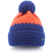 Шапка Stetson - Beanie Pompom Stetson Freestyle (royal/orange)