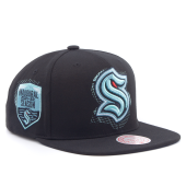 Бейсболка Mitchell & Ness - Seattle Kraken Big Face 7.0. Snapback