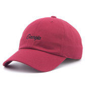 Бейсболка Hood - Georgia Microscript Dad (red)