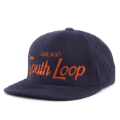 Бейсболка Hood - South Loop Cord (navy)