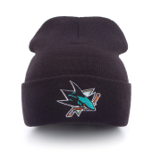 Шапка American Needle - Cuffed Knit NHL San Jose Sharks