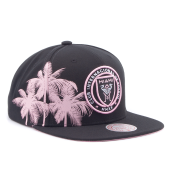 Бейсболка Mitchell & Ness - Black Palm Tree Inter Miami CF Snapback