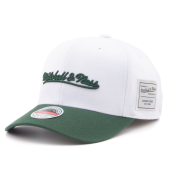 Бейсболка Mitchell & Ness - M&N Branded Comfy Core Stretch Snapback (white/dark green)