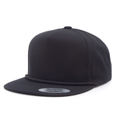 Бейсболка Flexfit - 6002 5 Panel Snapback (black)
