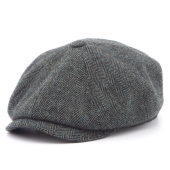 Кепка Stetson - Hatteras Wool Herringbone (green/grey)