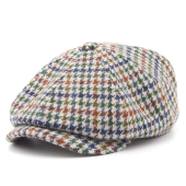 Кепка Stetson - Hatteras Harris Tweed (brown)