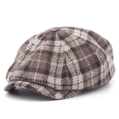 Кепка Stetson - Hatteras Sustainable Harris Tweed Undyed Virgin Wool (brown/grey)