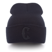 Шапка Capandcap Bros - Сapital Letter Knit (black)