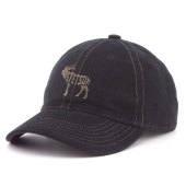 Бейсболка Stetson - Embroidered Deer Corduroy Cap (black)