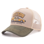 Бейсболка Stetson - Muscle Car Heritage Trucker Cap (beige-green)