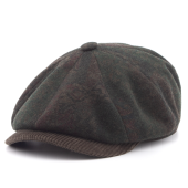 Кепка Stetson - Hatteras Dark Paisley Cap (darkolive)