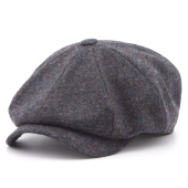 Кепка Wigens - Newsboy Retro Cap (dark grey)
